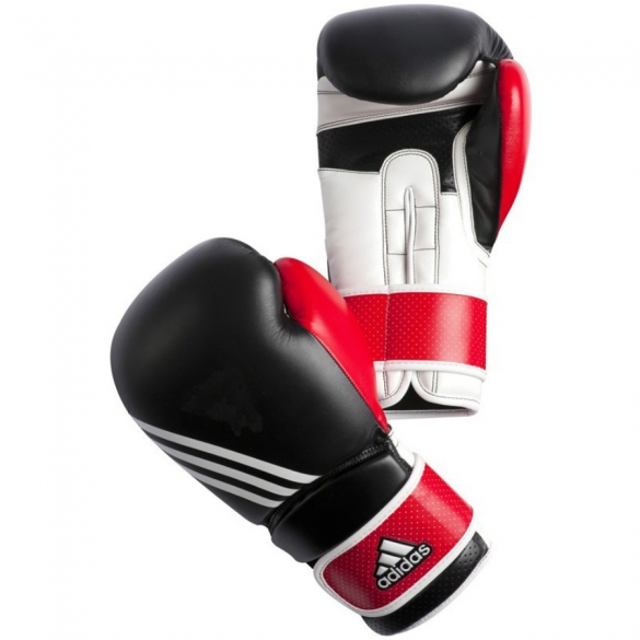 Adidas Hi Tech Training Bokshandschoenen Zwart/Rood ADIBC12